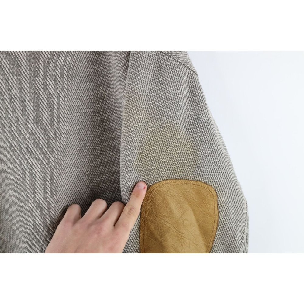 Vintage 90s Orvis Mens Large Distressed Leather E… - image 5